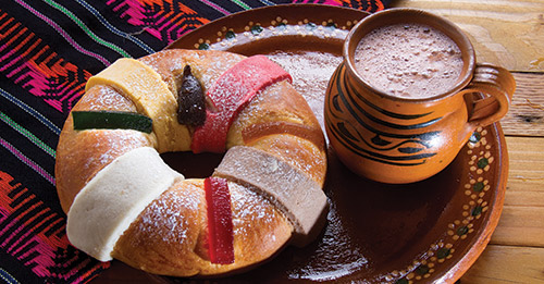 roscones con chocolate